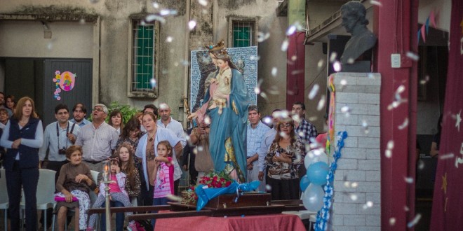 24 DE MAYO PROCESIÓN Y MISA DE MADRE MARÍA AUXILIADORA