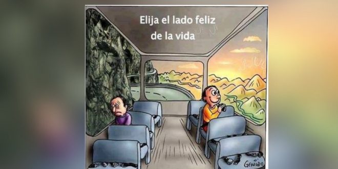 ¡ EN QUÉ LADO DEL AUTOBÚS DE LA VIDA VIAJA USTED…!