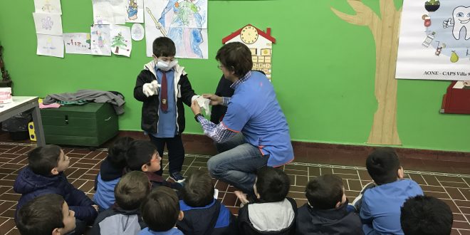 Aprendemos a cuidar nuestros dientes