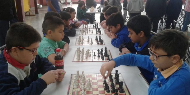 Gran final del torneo intercolegial de Ajedrez