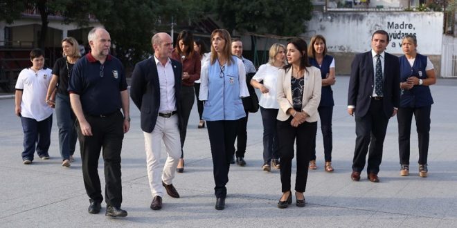 Visita del Ministro de Educación al Colegio Salesiano Gral. Belgrano