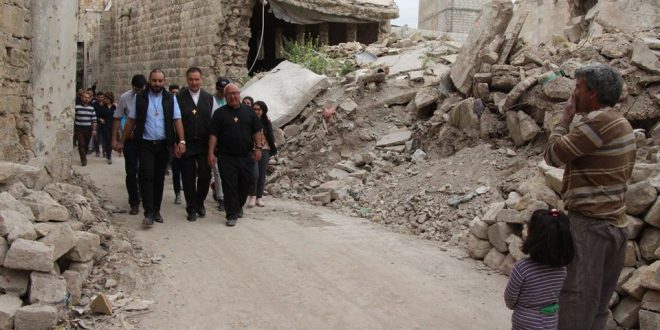 El Rector Mayor de los salesianos visitó Damasco y Aleppo, Siria