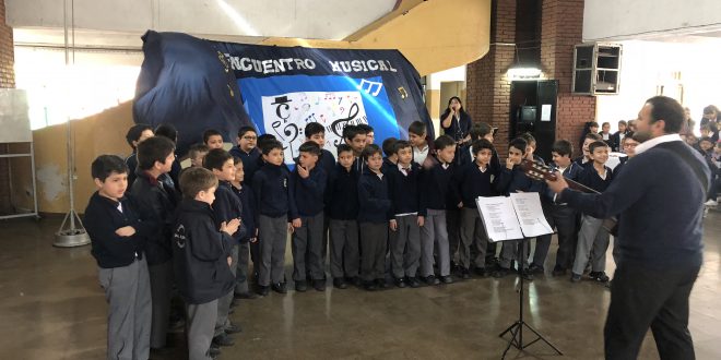 Alumnos de tercer grado participaron de un Encuentro Musical Zonal