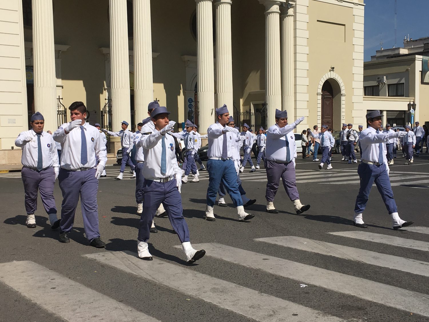 Festejo de los 100 años del Batallón 8